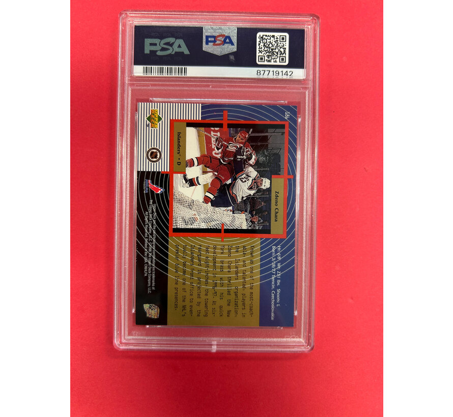 1997 SP AUTHENTIC ZDENO CHARA FUTURE WATCH PSA GRADED 7