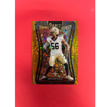 PANINI 2024 PANINI SELECT DEMARIO DAVIS SUITE LEVEL GOLD DISCO /10