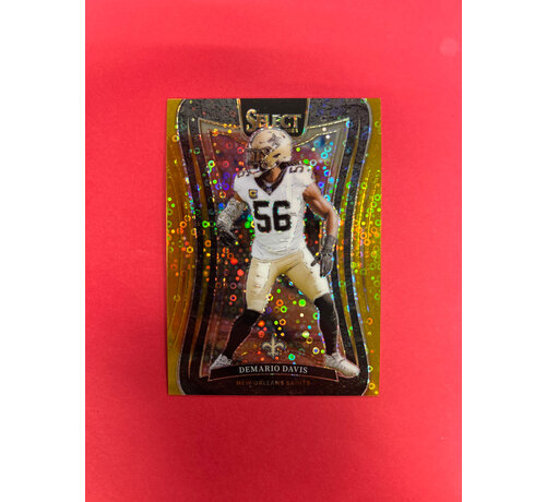 PANINI 2024 PANINI SELECT DEMARIO DAVIS SUITE LEVEL GOLD DISCO /10