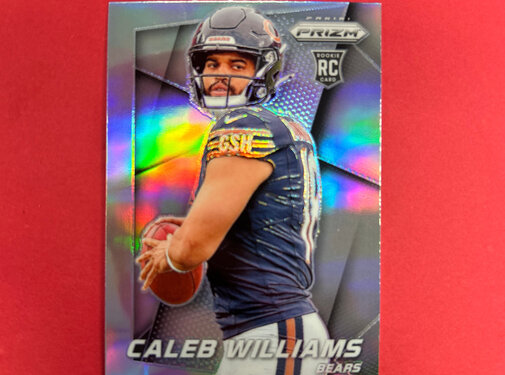 PANINI 2024 PANINI PRIZM CALEB WILLIAMS RETRO ROOKIE SILVER