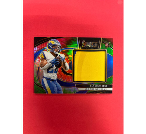 PANINI 2024 PANINI SELECT BLAKE CORUM TIE DIE PRIZM JERSEY /25