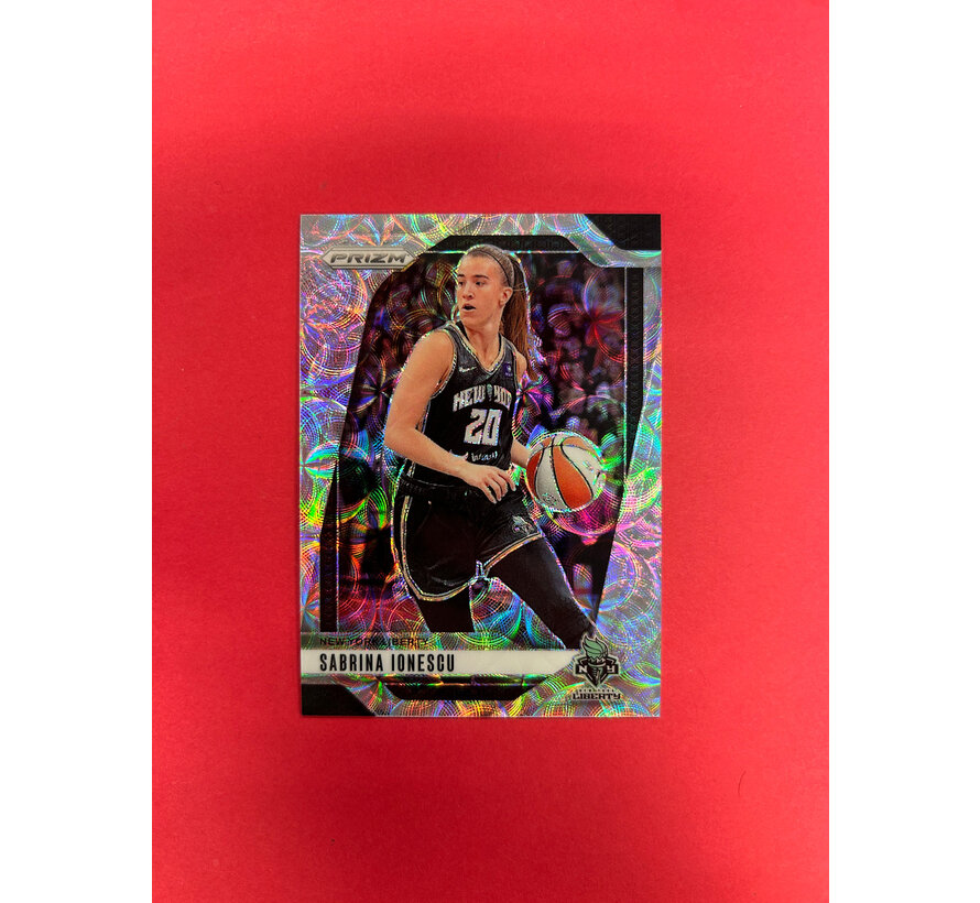 2024 PANINI PRIZM WNBA SABRINA IONESCU WHITE SCOPE /99
