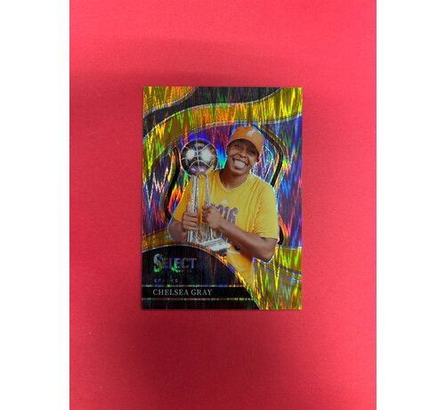 PANINI 2024 PANINI SELECT WNBA CHELSEA GRAY GOLD WAVE /10