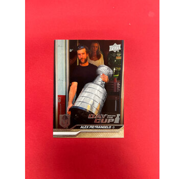UPPER DECK 2023-24 UPPER DECK EXTENDED SERIES ALEX PIETRANGELO DAY WITH THE CUP