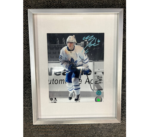 MITCH MARNER SIGNED 8X10 FRAMED AJ SPORTS COA