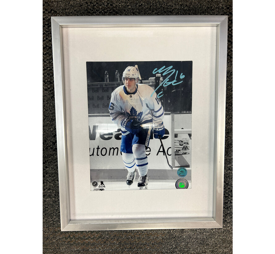 MITCH MARNER SIGNED 8X10 FRAMED AJ SPORTS COA