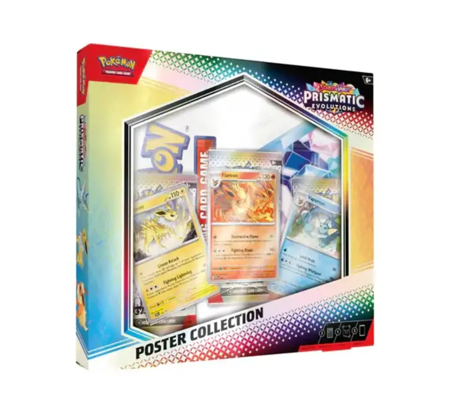 POKEMON PRISMATIC EVOLUTIONS POSTER COLLECTION