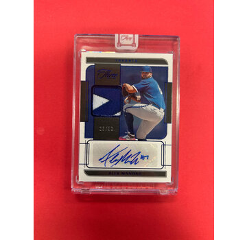 PANINI 2022 PANINI THREE AND TWO BASEBALL ALEK MAHOAH PATCH AUTO /32 SEALED