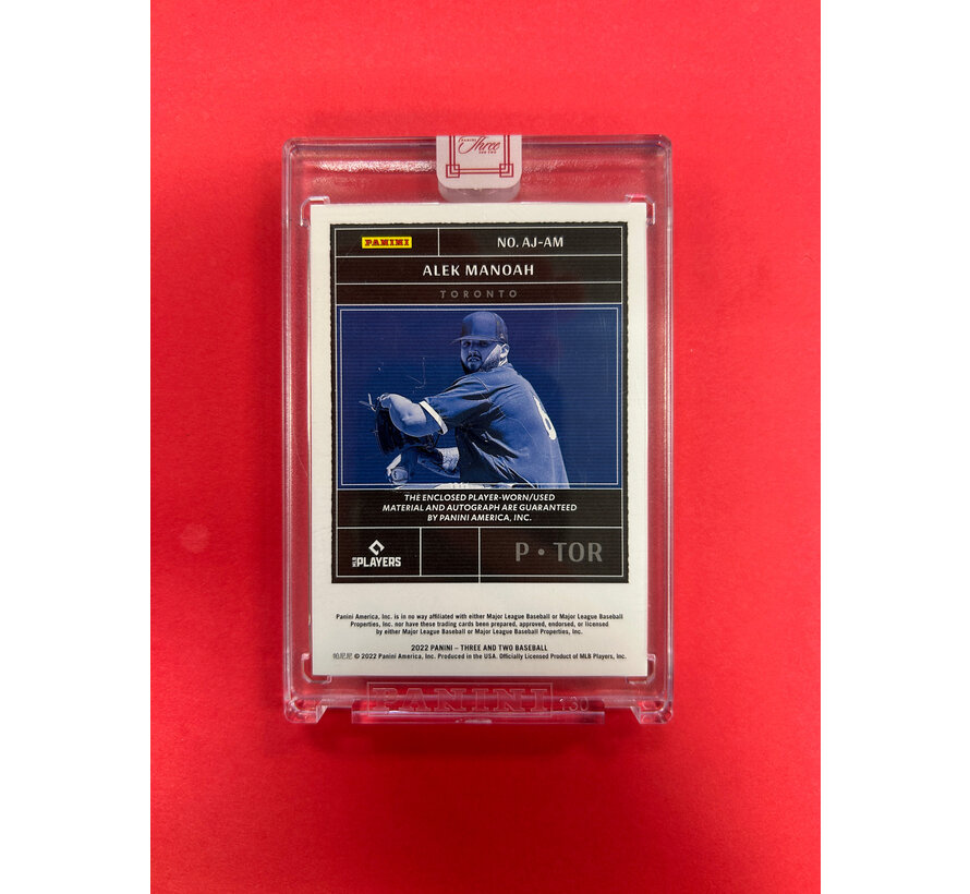 2022 PANINI THREE AND TWO BASEBALL ALEK MAHOAH PATCH AUTO /32 SEALED