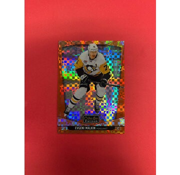 UPPER DECK 2024-25 OPC PLATINUM EVGENI MALKIN ORANGE CHECKERS /25
