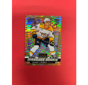 UPPER DECK 2024-25 OPC PLATINUM ZACHARY L'HEUREUX SEISMIC GOLD MARQUEE ROOKIE /50