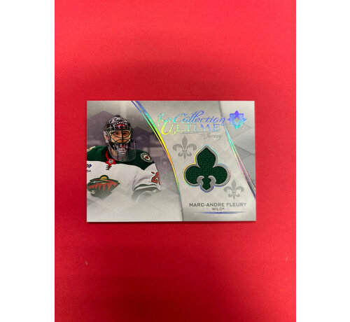 UPPER DECK 2023-24 UPPER DECK ULTIMATE COLLECTION MARC-ANDRE FLEURY LA COLLECTION ULTIME JERSEY