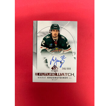 UPPER DECK 2024-25 SP AUTHENTIC MARAT KNUSNDINOV FUTURE WATCH AUTOGRAPH /999
