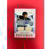 UPPER DECK 2022-23 UPPER DECK ARTIFACTS MARCO ROSSI DUAL JERSEY AUTO /99 ROOKIE