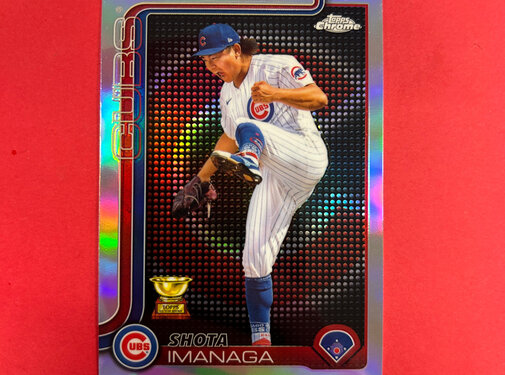 TOPPS 2025 TOPPS CHROME SHOTA IMANAGA LIGHTBOARD SSP