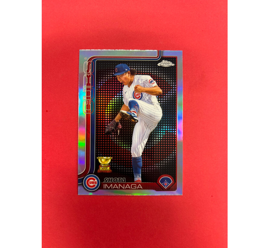 2025 TOPPS CHROME SHOTA IMANAGA LIGHTBOARD SSP