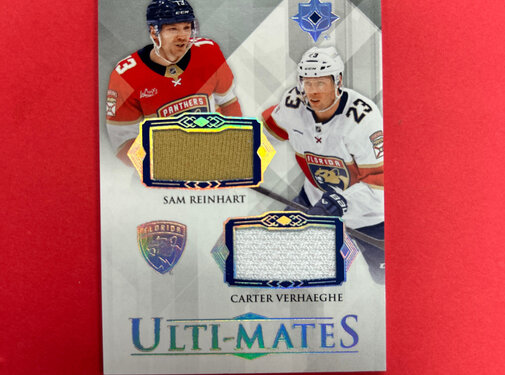 UPPER DECK 2023-23 UPPER DECK ULTIMATE COLLECTION REINHART/ VERHAEGHE ULTI-MATES