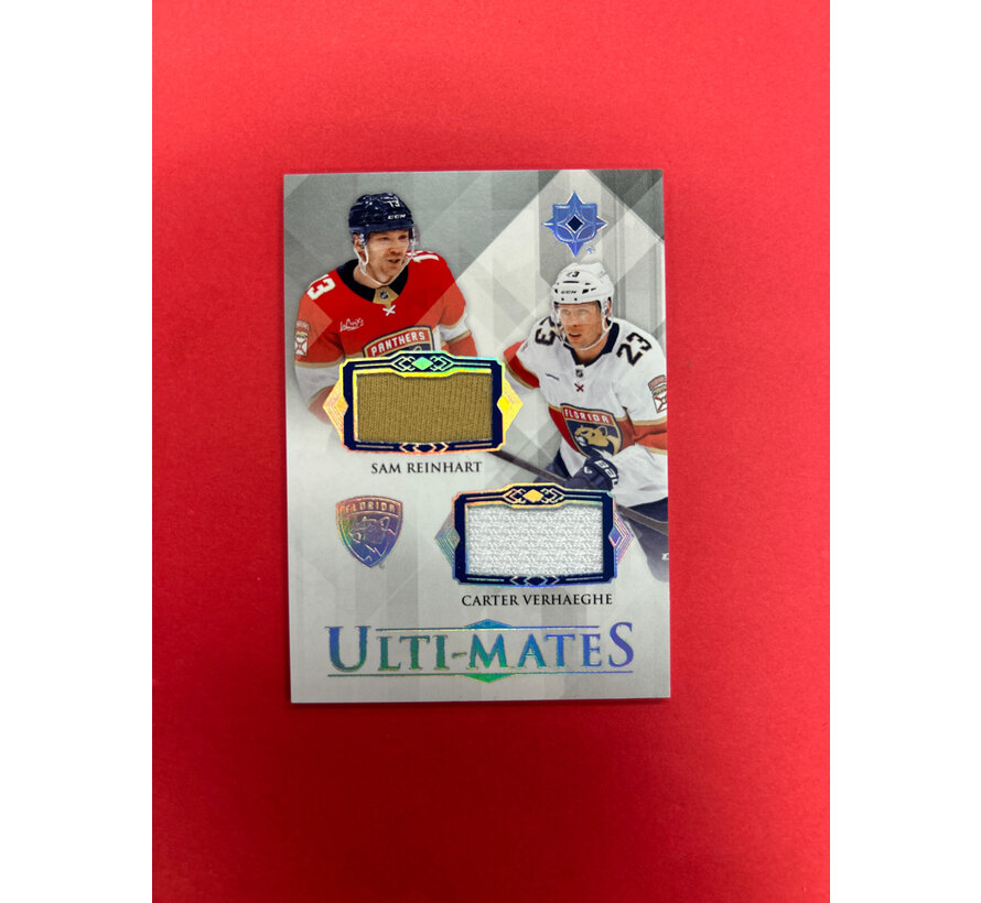2023-23 UPPER DECK ULTIMATE COLLECTION REINHART/ VERHAEGHE ULTI-MATES