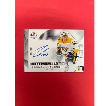 UPPER DECK 2024-25 SP AUTHENTIC ZACHARY L'HEUREUX FUTURE WATCH AUTOGRAPH HORIZONTAL /599