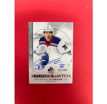 UPPER DECK 2024-25 SP AUTHENTIC BRENNAN OTHMANN FUTURE WATCH AUTOGRAPH /999
