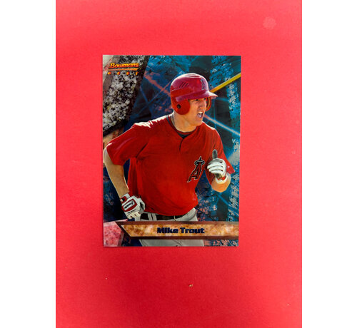 TOPPS 2011 BOWMANS BEST PROSPECTS MIKE TROUT RETRO ROOKIE