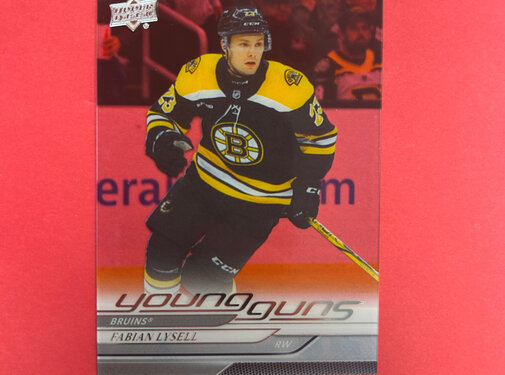 UPPER DECK 2024-25 UPPER DECK EXTENDED SERIES FABIAN LYSELL YOUNG GUNS CLEAR CUT