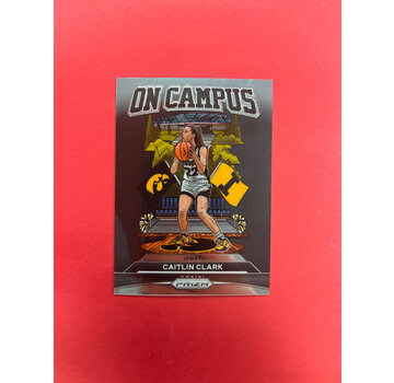 PANINI 2024 PANINI CAITLYN CLARK COLLECTION ON CAMPUS SSP DAMAGED