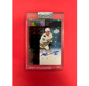 UPPER DECK 2023-24 UPPER DECK CLEAR CUT MATTHEW POITRAS MYRIAD AUTOGRAPH BLUE /25 ROOKIE