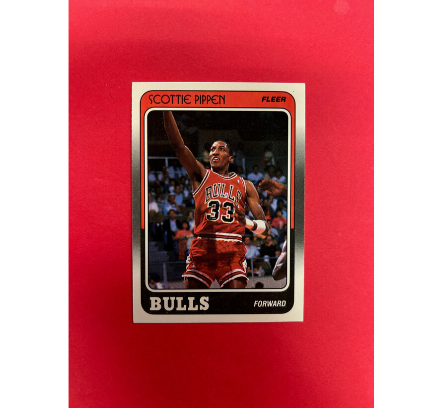 1989 FLEER SCOTTIE PIPPEN ROOKIE CARD