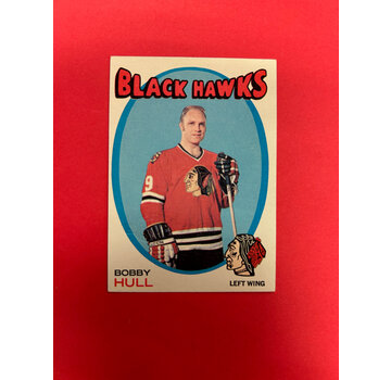 TOPPS 1971-72 TOPPS BOBBY HULL 2003 FAN FAVOURITES STAMPED RARE