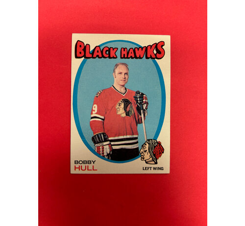 TOPPS 1971-72 TOPPS BOBBY HULL 2003 FAN FAVOURITES STAMPED RARE