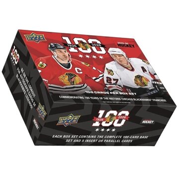 UPPER DECK 2026 UPPER DECK CHICAGO BLACKHAWKS CENTENNIAL BOX SET