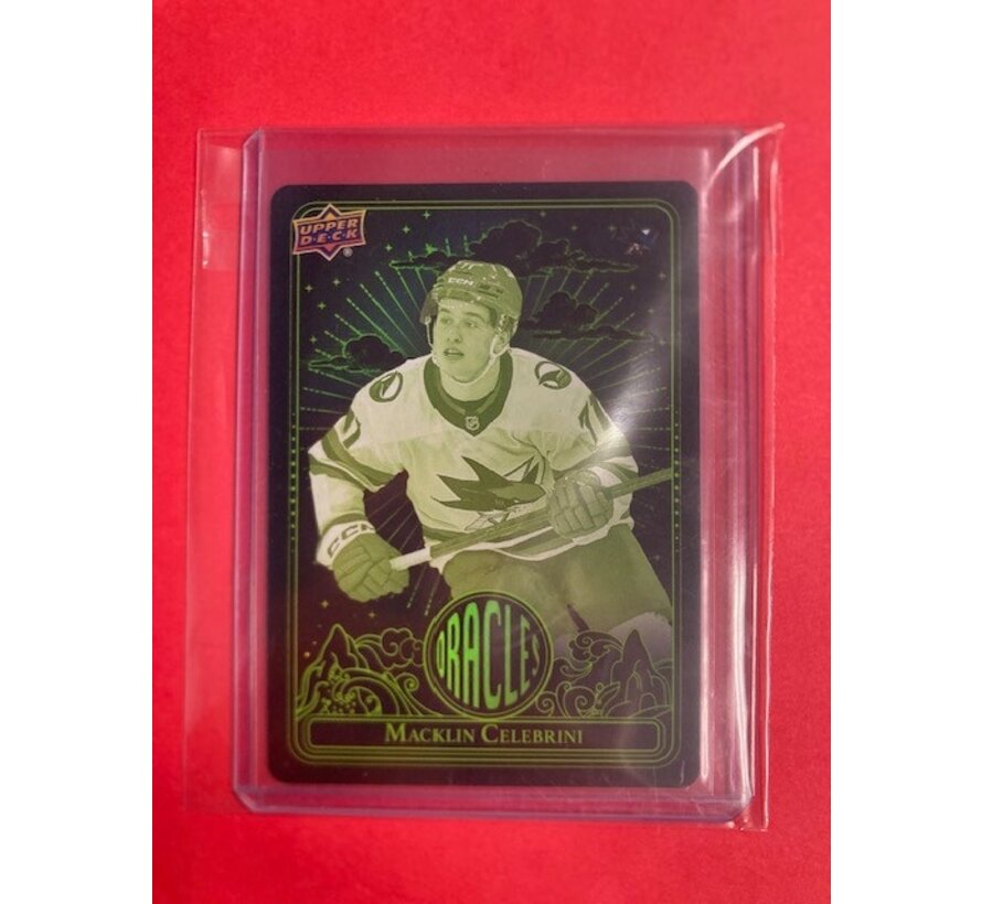 2024-25 EXTENDED SERIES ORACLES GREEN SSP MACKLIN CELEBRINI #O-58
