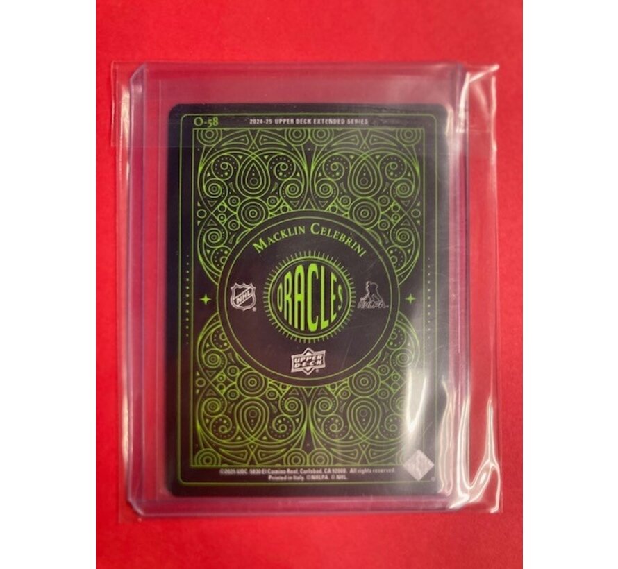 2024-25 EXTENDED SERIES ORACLES GREEN SSP MACKLIN CELEBRINI #O-58