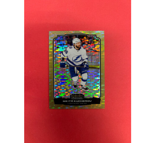 UPPER DECK 2022-23 O-PEE-CHEE PLATINUM NIKITA KUCHEROV SEISMIC GOLD 50/50