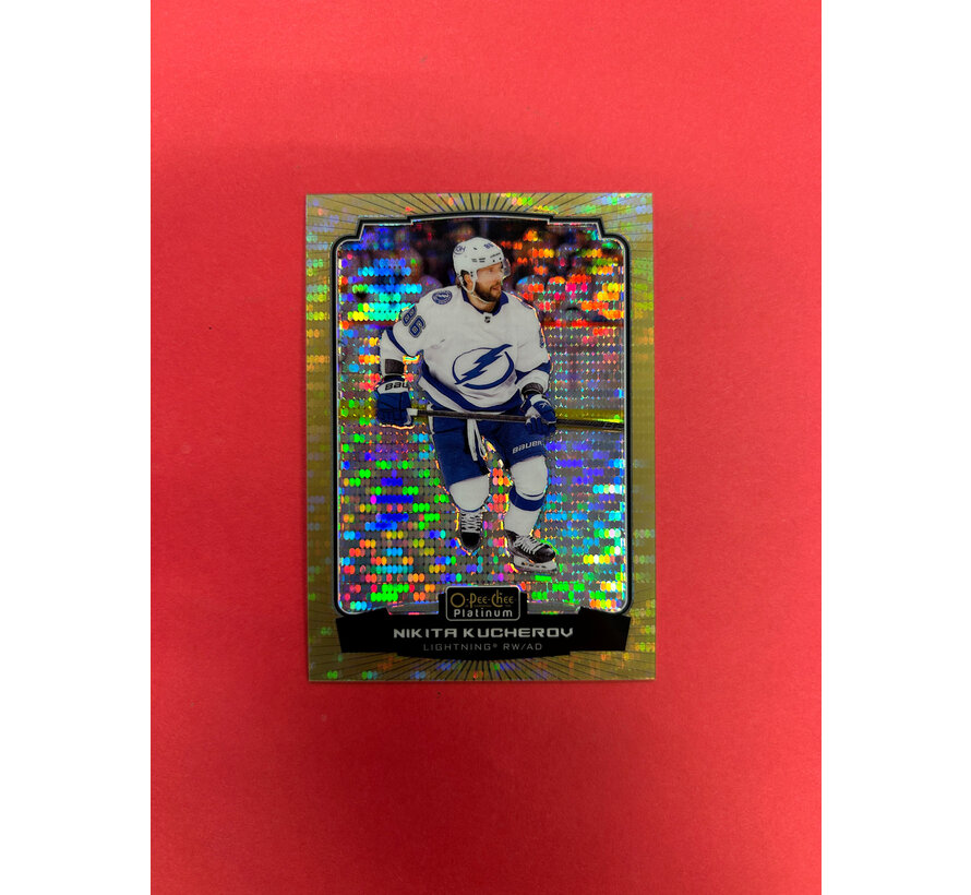 2022-23 O-PEE-CHEE PLATINUM NIKITA KUCHEROV SEISMIC GOLD 50/50