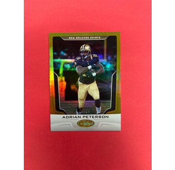 PANINI 2017 PANINI CERTIFIED ADRIAN PETERSON GOLD 25/25