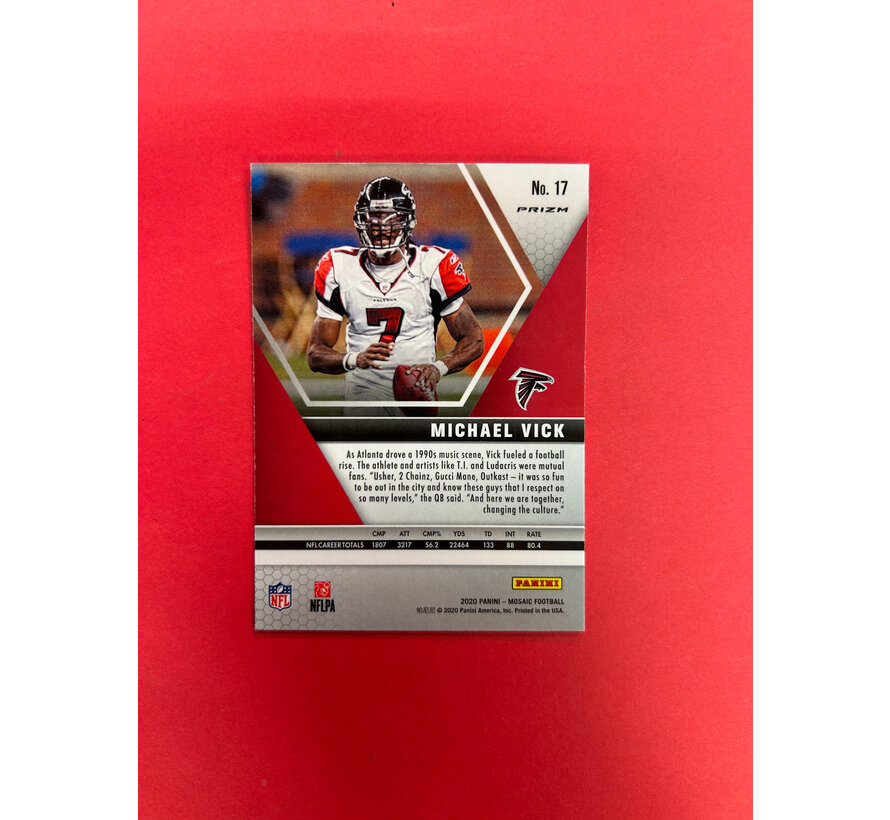 2020 PANINI MOSAIC MICHAEL VICK GENESIS SSP