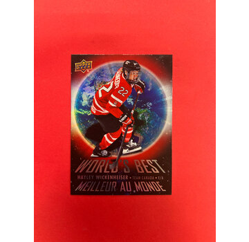 UPPER DECK 2023 UPPER DECK TIM HORTONS HAYLEY WICKENHEISER BEST IN THE WORLD SP