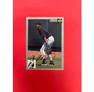 UPPER DECK 1994 UPPER DECK COLLECTORS CHOICE MICHAEL JORDAN SILVER SCRIPT