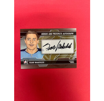 IN THE GAME 2013-14 IN THE GAME FRANK MAHOVLICH HOCKEY HERO AUTOGRAPH
