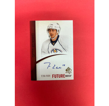 UPPER DECK 2010-11 SP AUTHENTIC JORDAN EBERLE FUTURE WATCH AUTOGRAPH /999