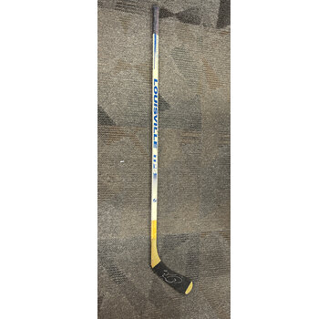 KEITH TKACHUK SIGNED GAME USED HOCKEY STICK