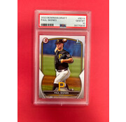 BOWMAN 2023 BOWMAN DRAFT PAUL SKENES 1ST BOWMAN PAPER PSA GRADED 10