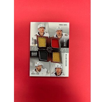 UPPER DECK 2024-25 UPPER DECK ULTIMATE GOLDEN KNIGHTS QUAD JERSEY /149 EICHEL