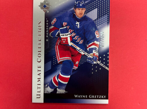 UPPER DECK 2024-25 UPPER DECK ULTIMATE WAYNE GRETZKY SILVER BASE /149
