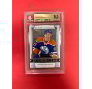 UPPER DECK 2015-16 UPPER DECK BLACK DIAMOND CONNOR MCDAVID ROOKIE GEMS /399 BEKCETT GRADED 9.5