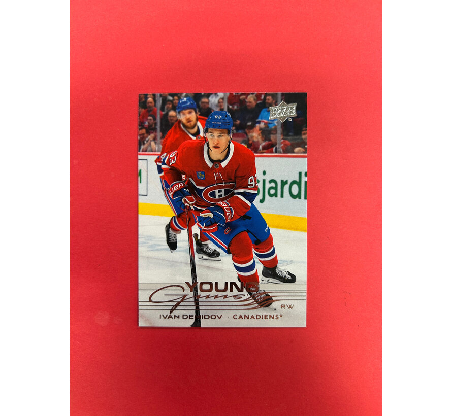 2025-26 UPPER DECK SERIES 1 IVAN DEMIDOV YOUNG GUNS