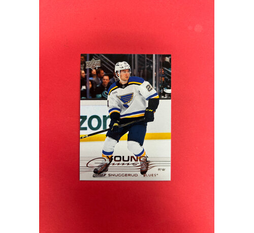 UPPER DECK 2025-26 UPPER DECK SERIES 1 JIMMY SNUGGERUD YOUNG GUNS