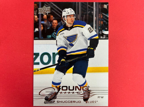 UPPER DECK 2025-26 UPPER DECK SERIES 1 JIMMY SNUGGERUD YOUNG GUNS